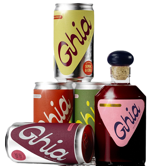 ghia pre-made canned mocktail sampler pack Mocktail culture non-alcoholic drinks healthy living without alcohol