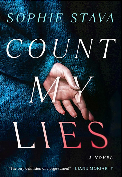 March 2025 Fiction Releases best new books  County my Lies Sophie Stava 