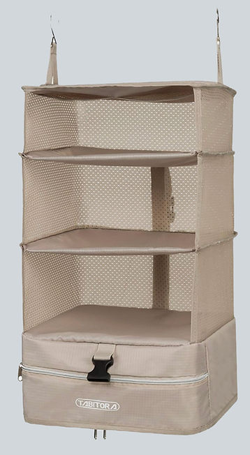 must-have best travel accessories to keep you comfortable packable hanging shelf