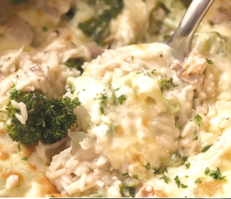 fall and winter comfort food easy chicken and rice casserole recipe
