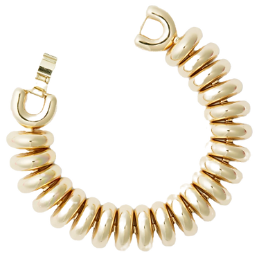 Nostalgic Jewelry: Retro & Vintage Inspired Designs  mid century modern 50's and 60's gold chunky bracelet