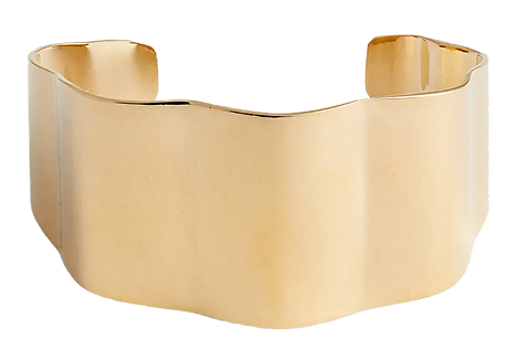 Nostalgic Jewelry: Retro & Vintage Inspired Designs  1970's boho bohemian chunky gold cuff bracelet