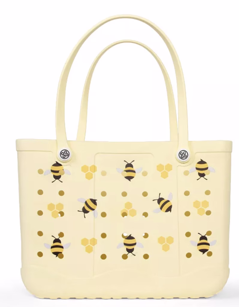Yellow bogg bag dupe