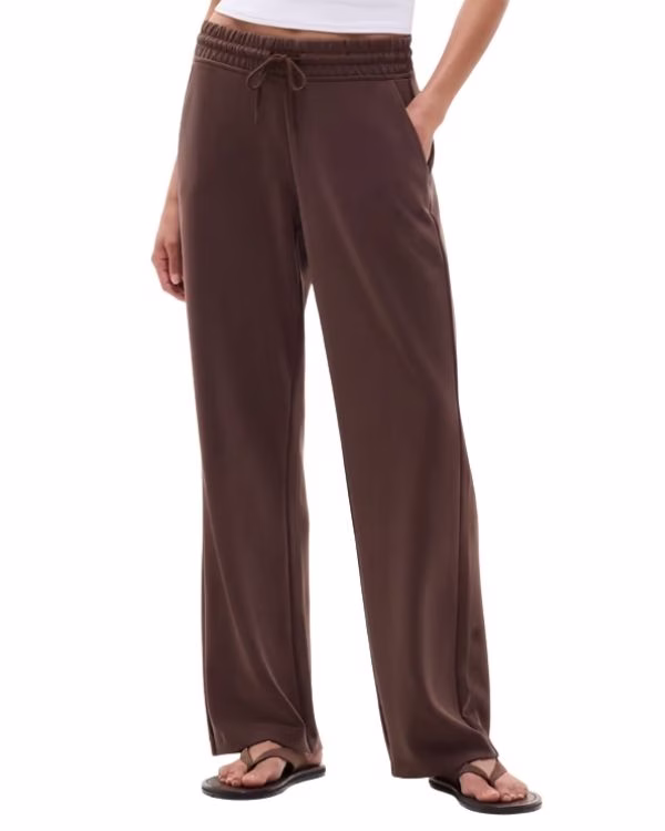 brown knit pants