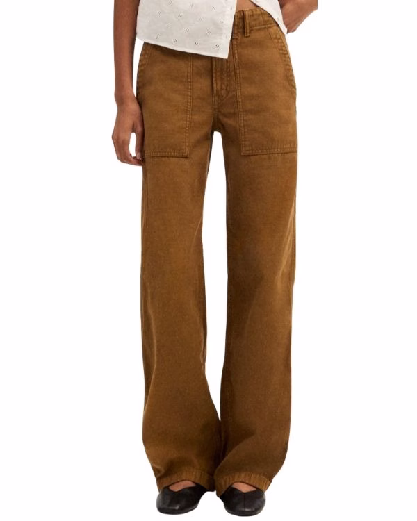dark tan womens utility pants