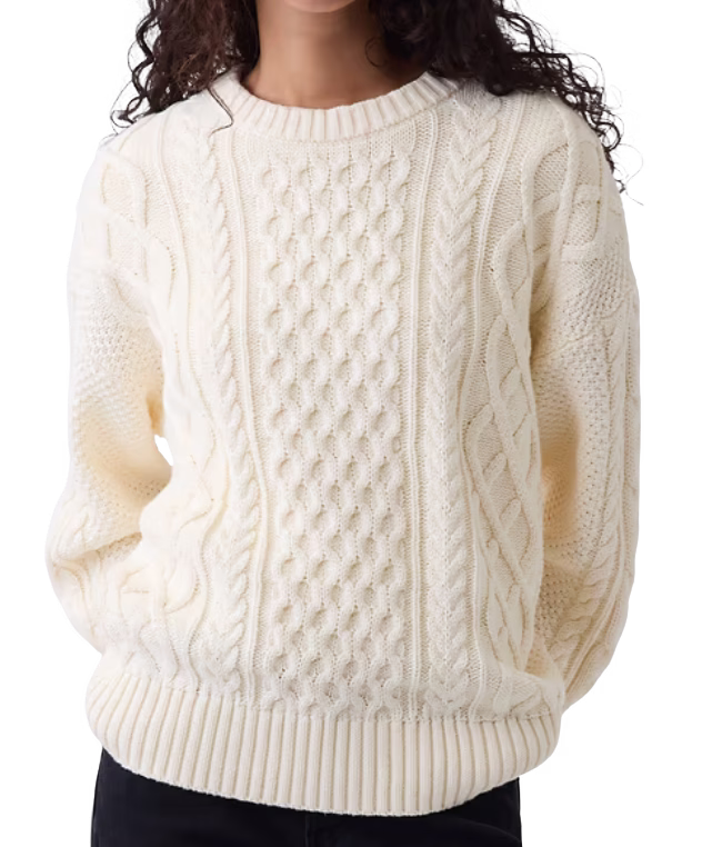 gap fisherman sweater for women