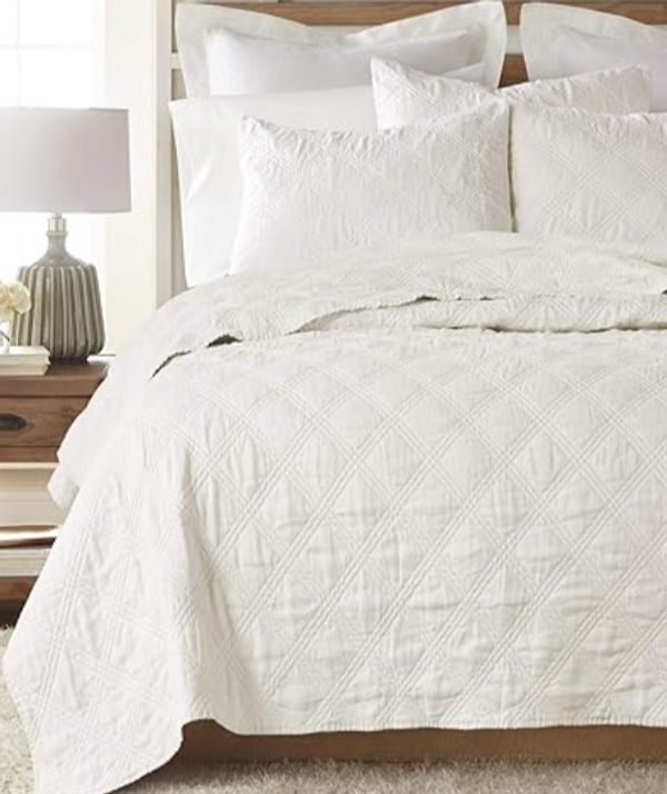 serena and lily white quilt dupe lookalike for less