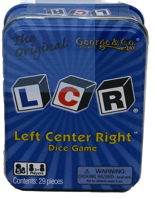 Left Right Center Dice Game
