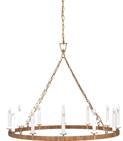 Chandelier with candles