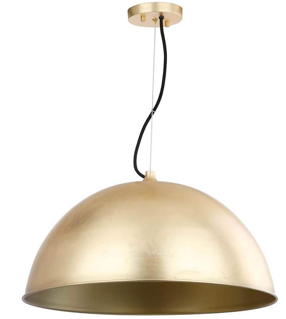 Gold Brass hanging pendant lamp