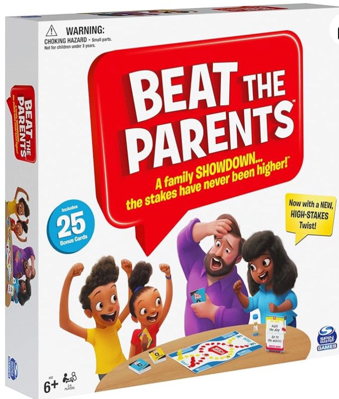 Beat the Parents Board game for kids and adults