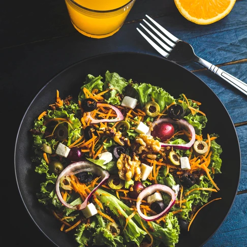 delicious healthy lunch