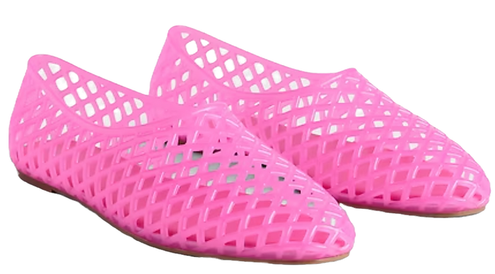 Pink Jelly Shoes