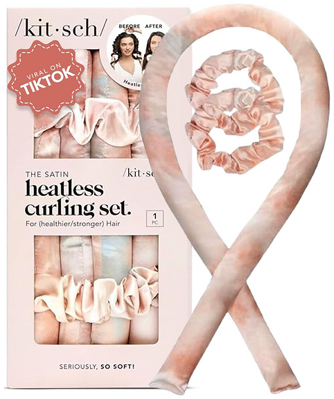 kitsch no heat hair curlers