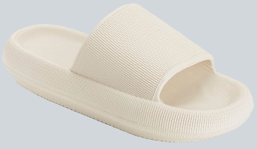 cushy white slides