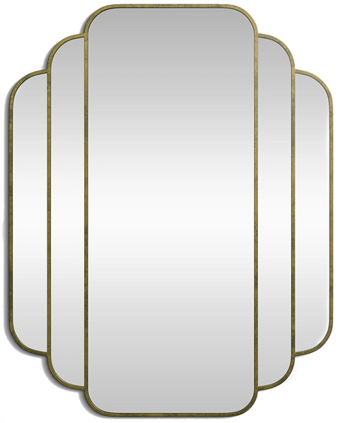 art deco wall mirror