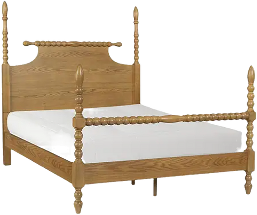 serena and lily wood cane lookalike dupe bed for less