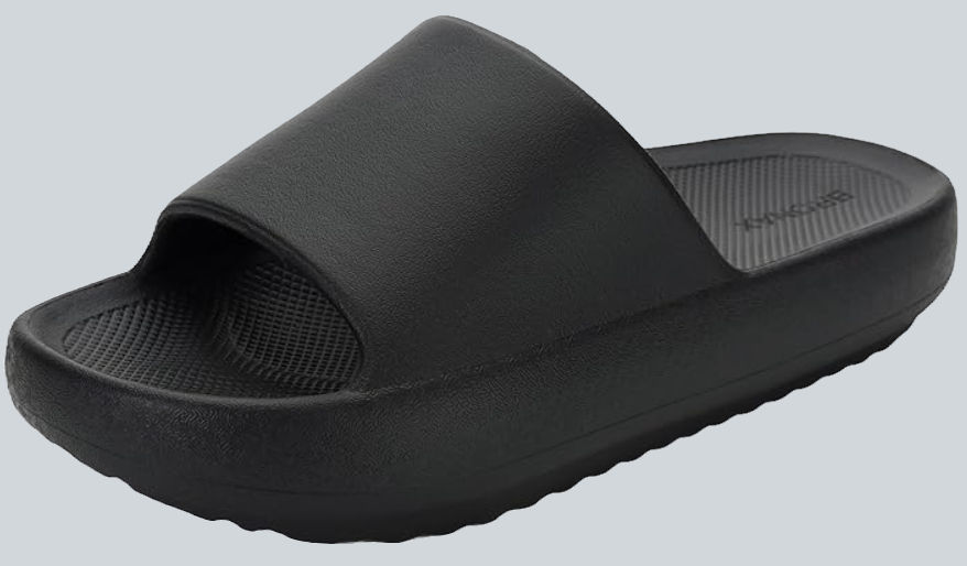Black Comfort Slides