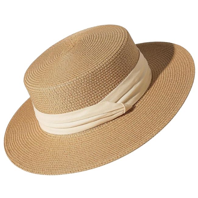 wide brim boater hat