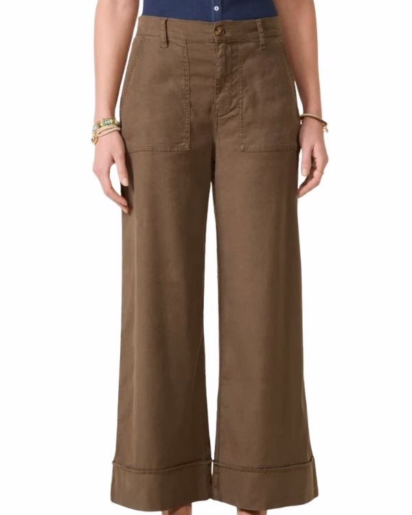 womens cropped utility pants