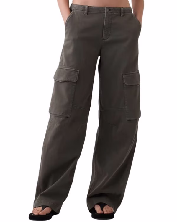 womens moss green cargo pants