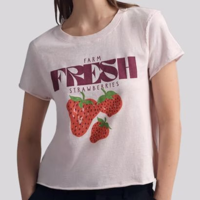 Strawberry Graphic Tee