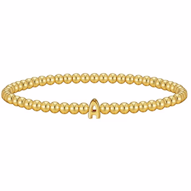 alphabet charm bracelet