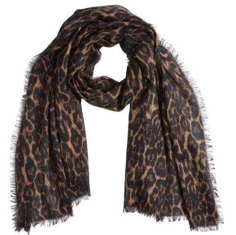 cashmere print scarf