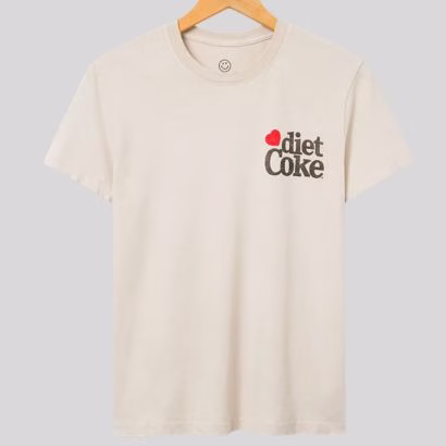 diet coke graphic tee