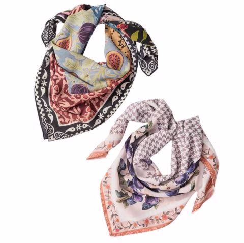 fall fruit head scarves