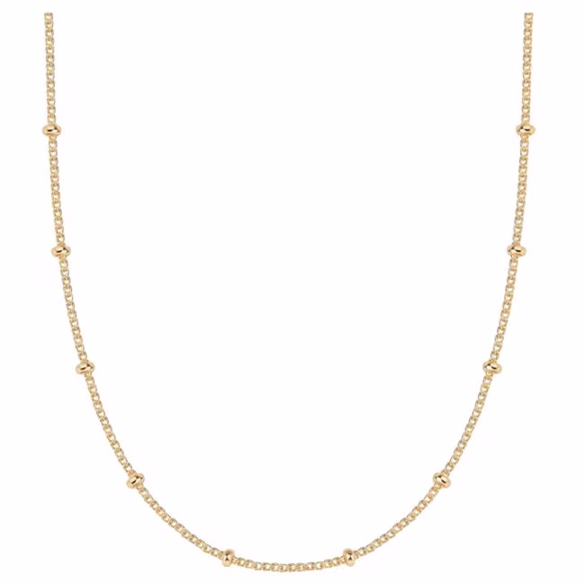 high low beaded necklace