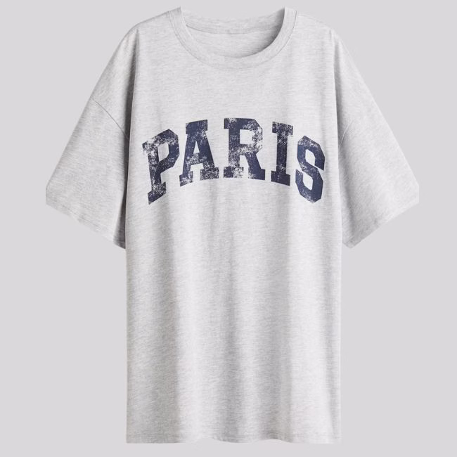 paris graphic t shirt