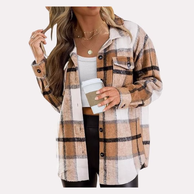 plaid schacket from amazon