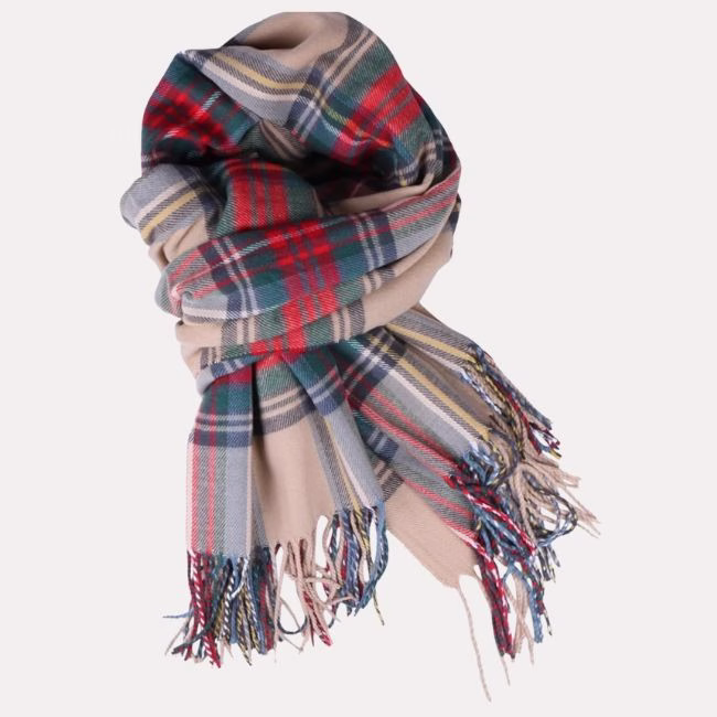 tartan plaid scarf