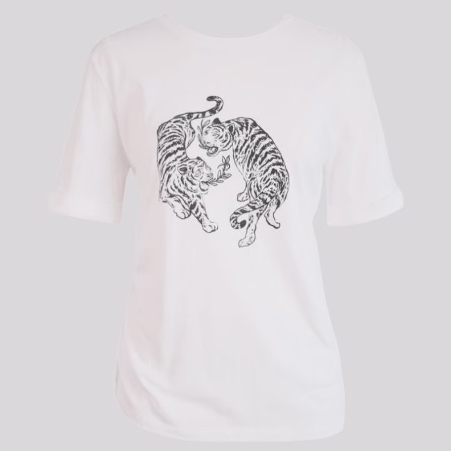 tiger graphic tee