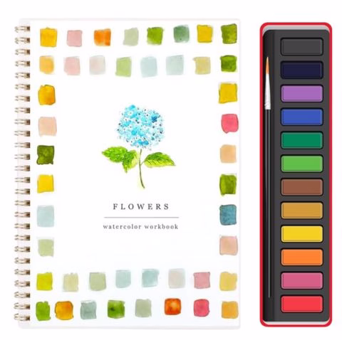 watercolor workbook