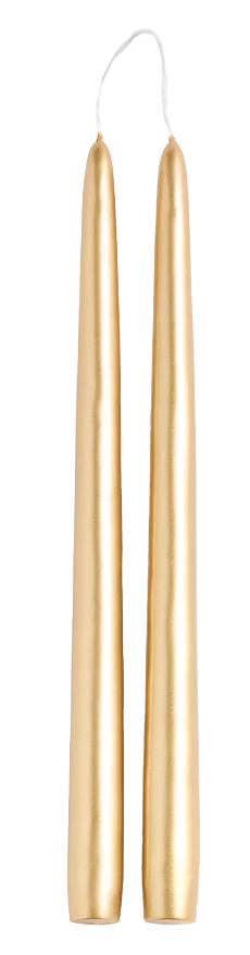 Gold Taper Candles