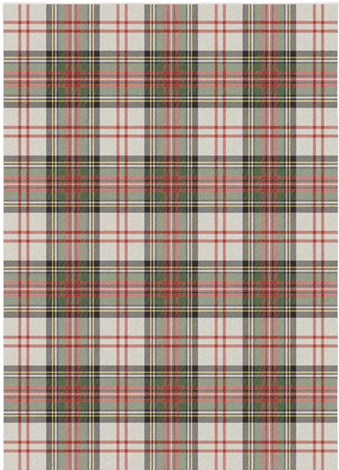 Ruggable Christmas Tartan Rug