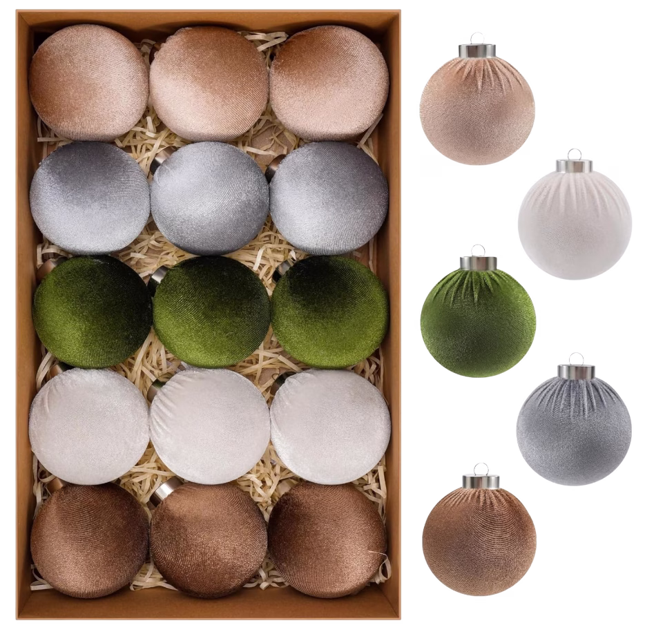 Velvet Christmas Balls