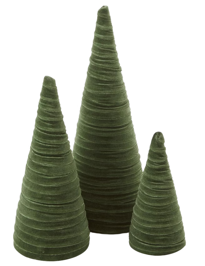 Velvet Christmas Trees