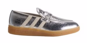 adidas silver penny loafer sneakers