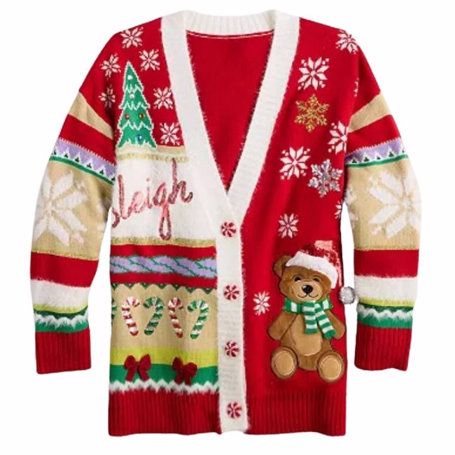 christmas sweater cardigan