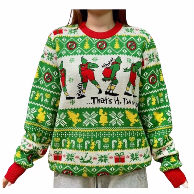grinch ugly christmas sweater