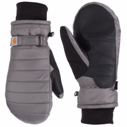 carhartt gray mittens