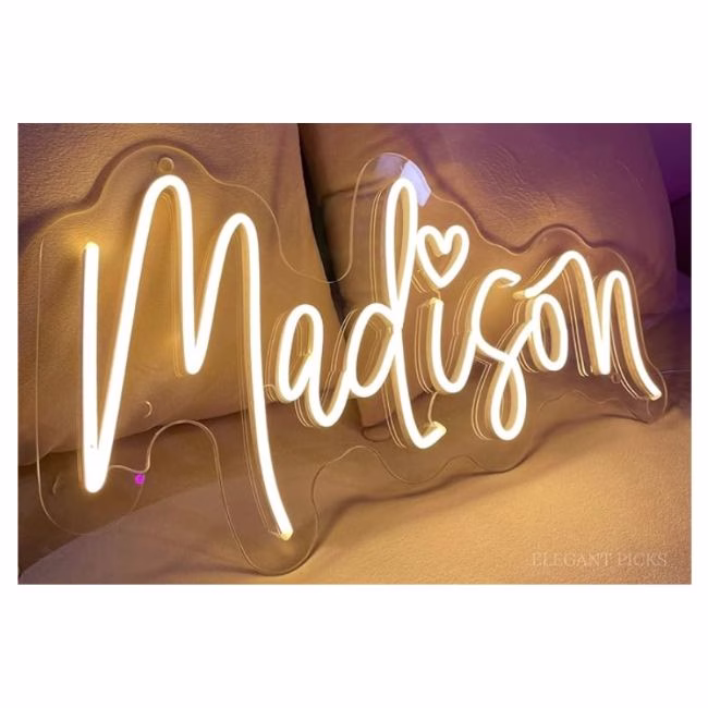 custom neon sign