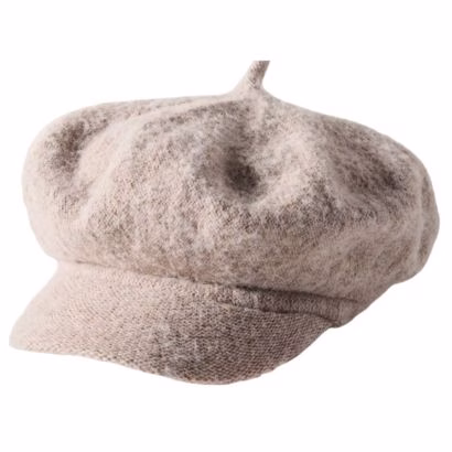 winter newsboy hat