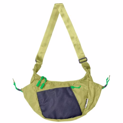green unisex crossbody bag