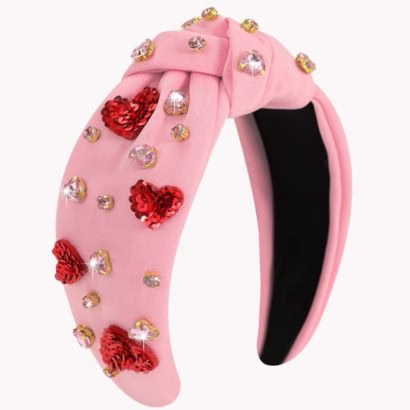 valentine's day headband