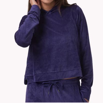 vuori blue hoodie