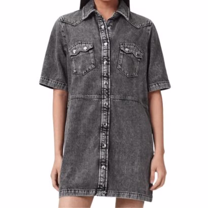 Denim Shirt Dress